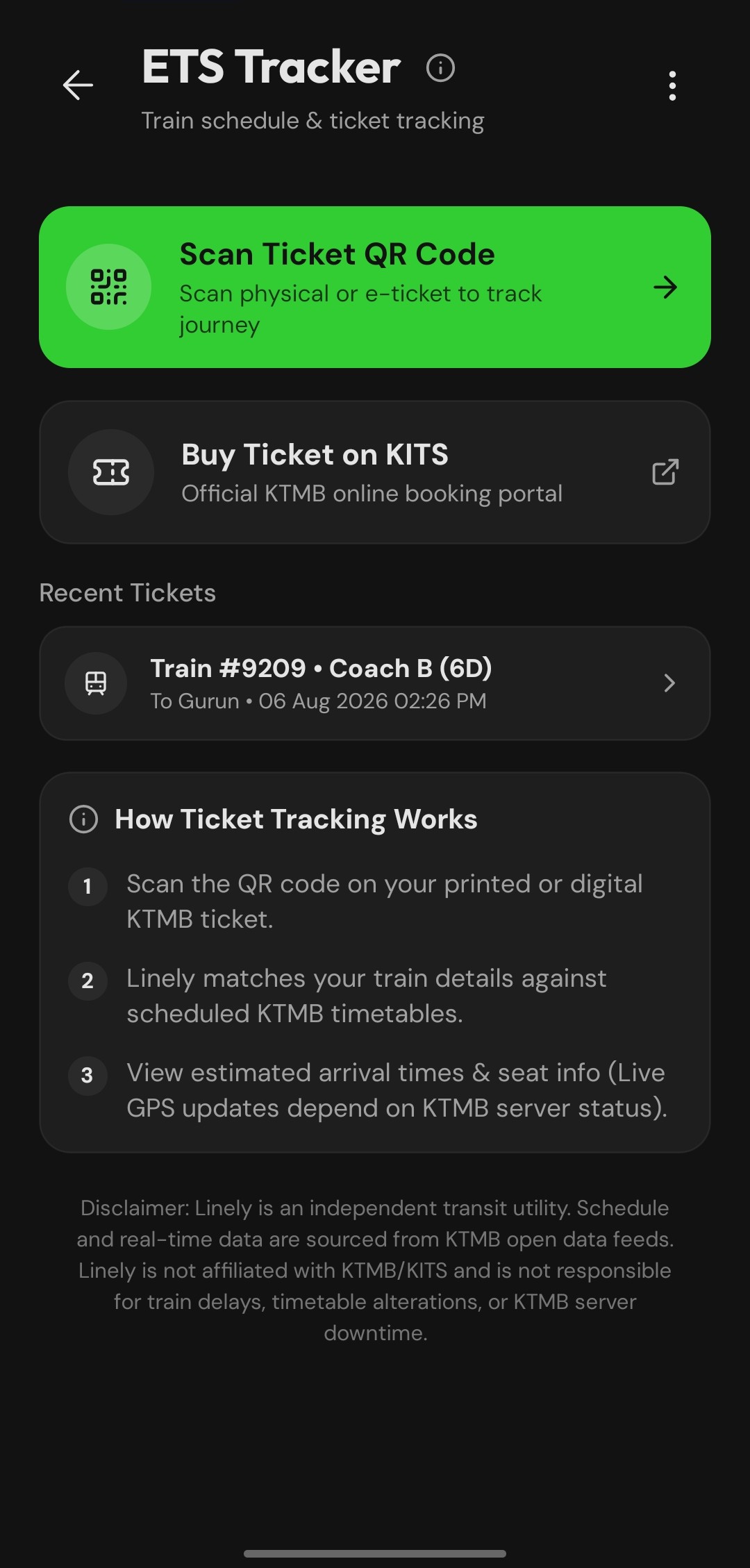 ETS Train Portal & QR Boarding Scanner preview 1
