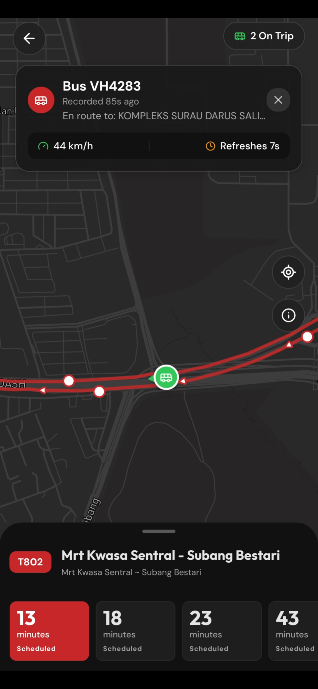 Feeder Bus Routes & Line Navigation preview 2