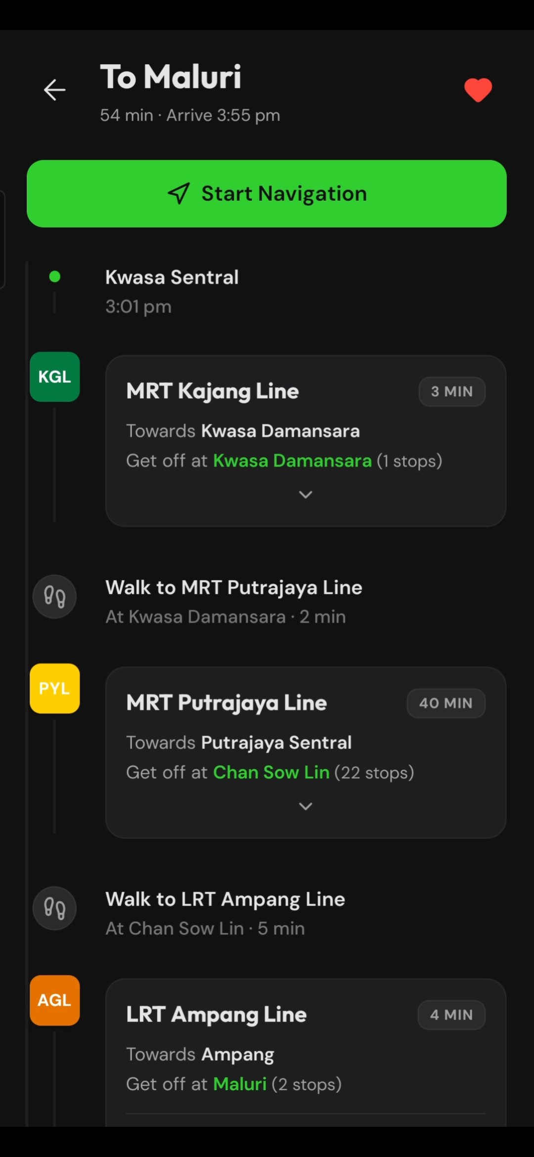 Multimodal Journey & Route Planner preview 3
