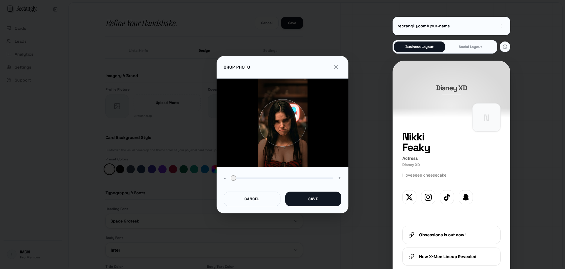 Card Builder & Deep Customization preview 3