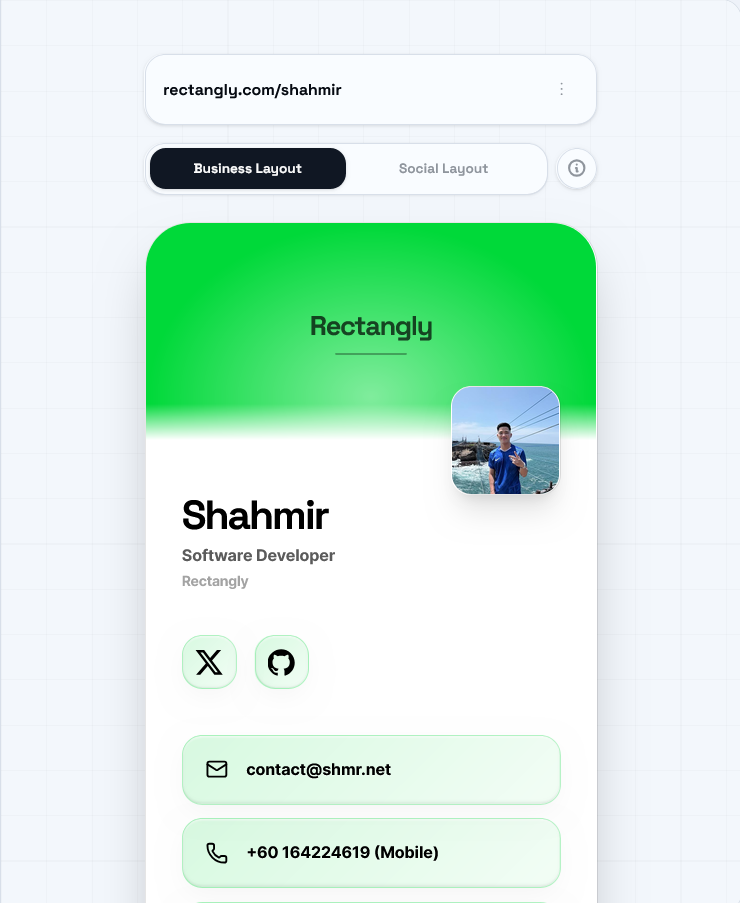 Business & Social Layout Modes preview 1