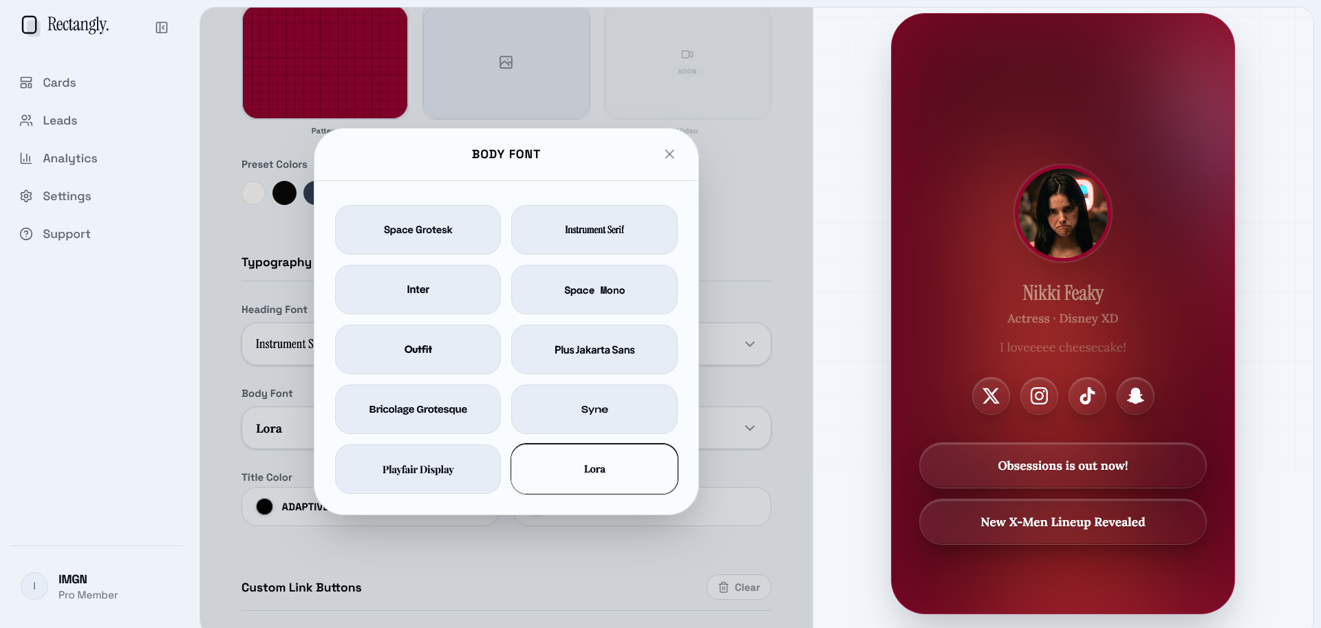 Card Builder & Deep Customization preview 5