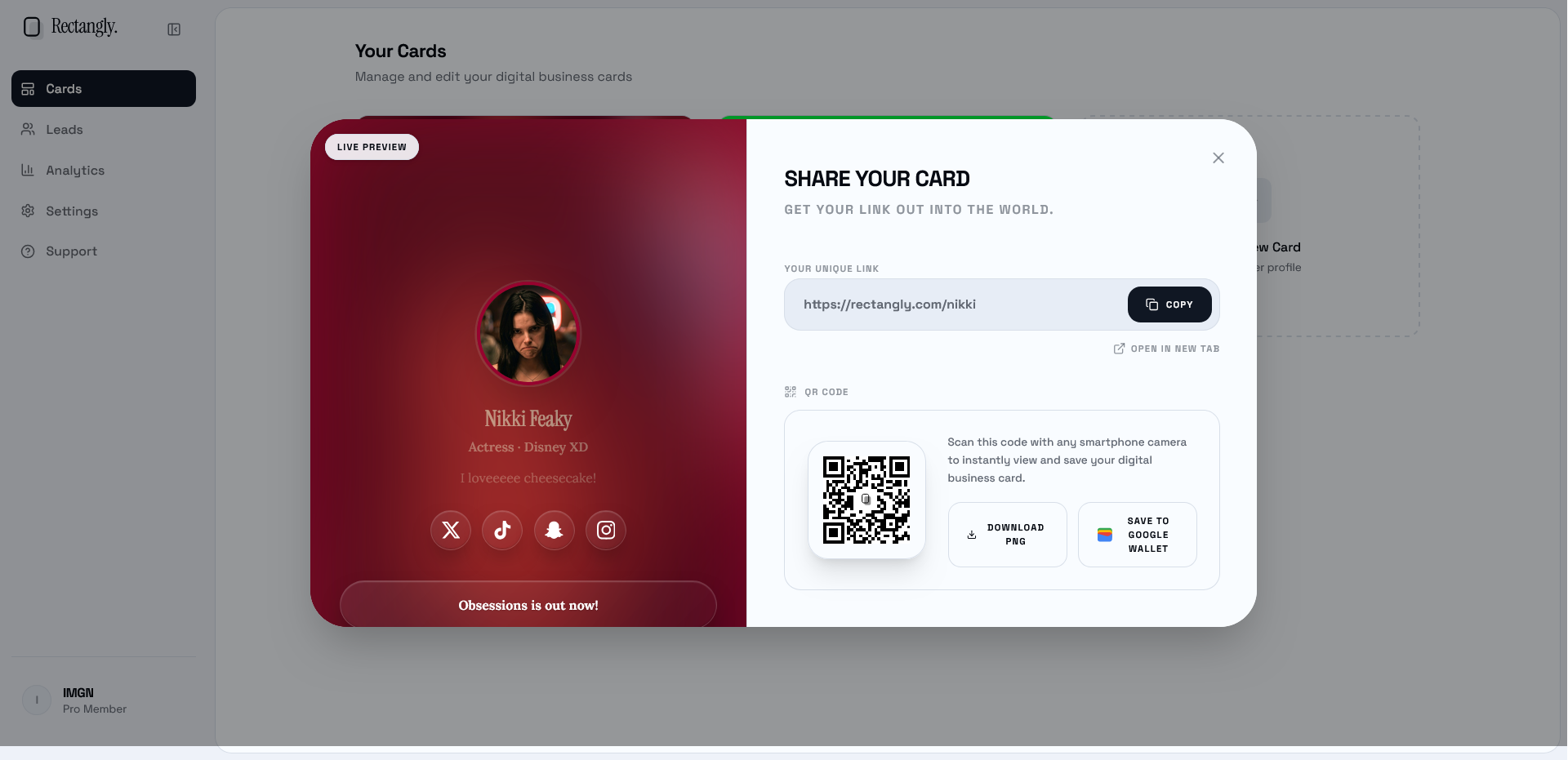 Public Shared Cards & Instant Exchange preview 1