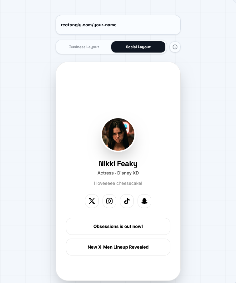 Business & Social Layout Modes preview 2