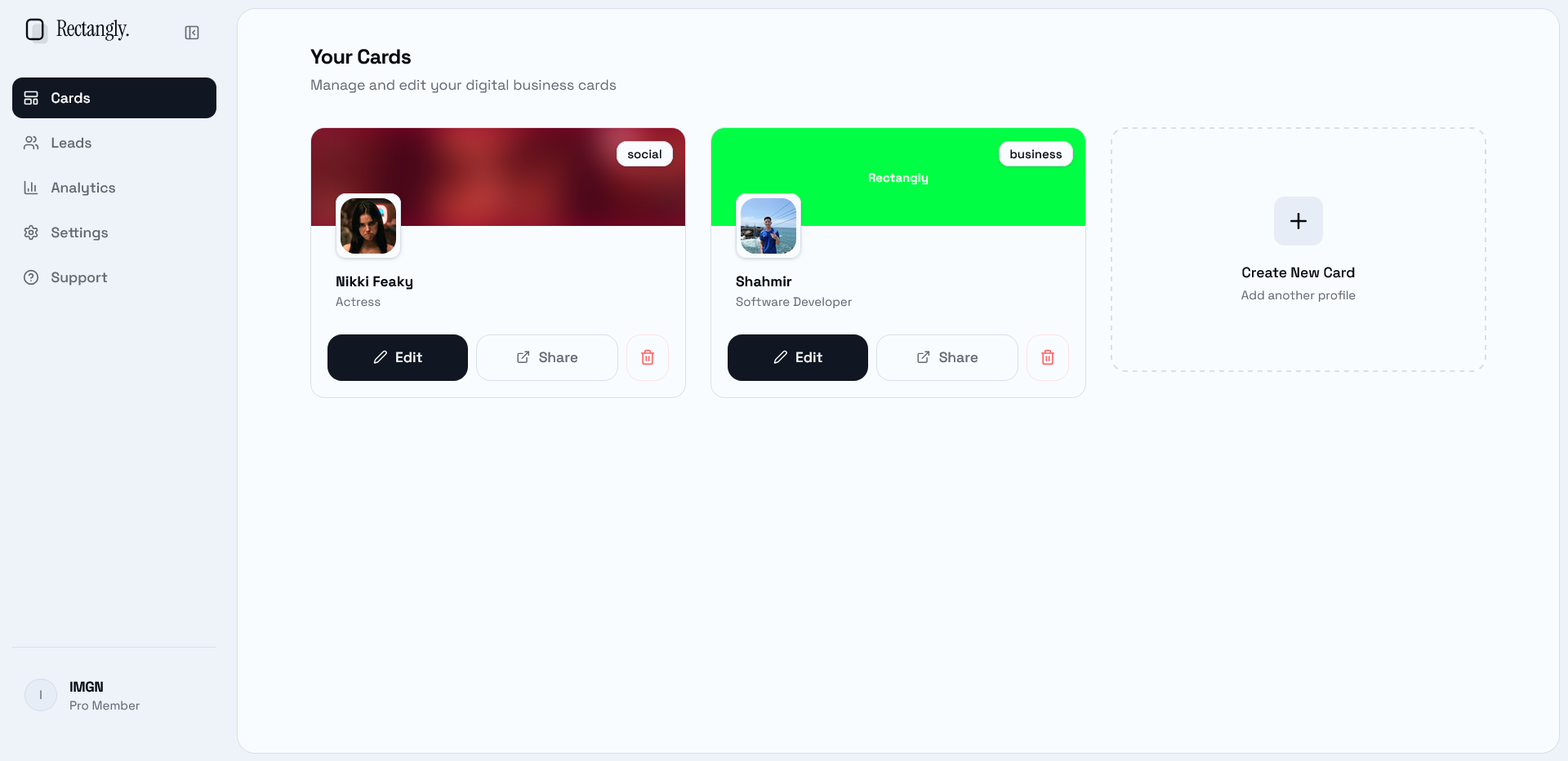 Dashboard, Analytics & Lead CRM preview 1