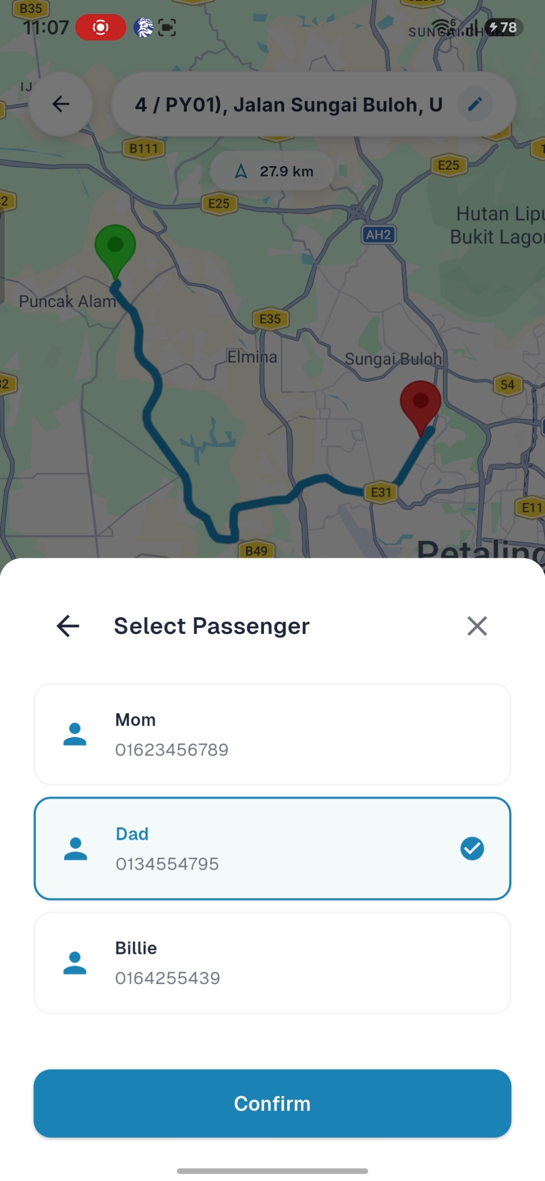 Interactive Ride Booking & Live Telemetry preview 5
